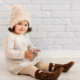 Trendy Baby Girl Long Sleeve Thermal Jumpsuit