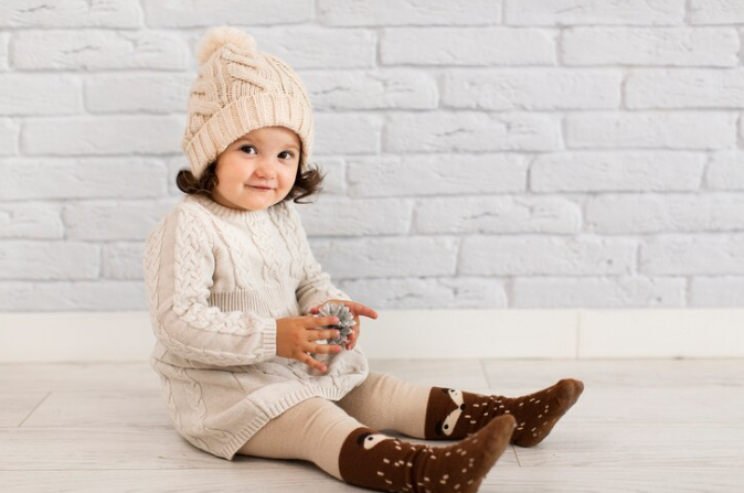 Trendy Baby Girl Long Sleeve Thermal Jumpsuit